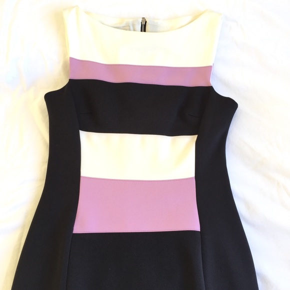 NWOT Maggy London Color Block Dress Petit - Picture 3 of 7